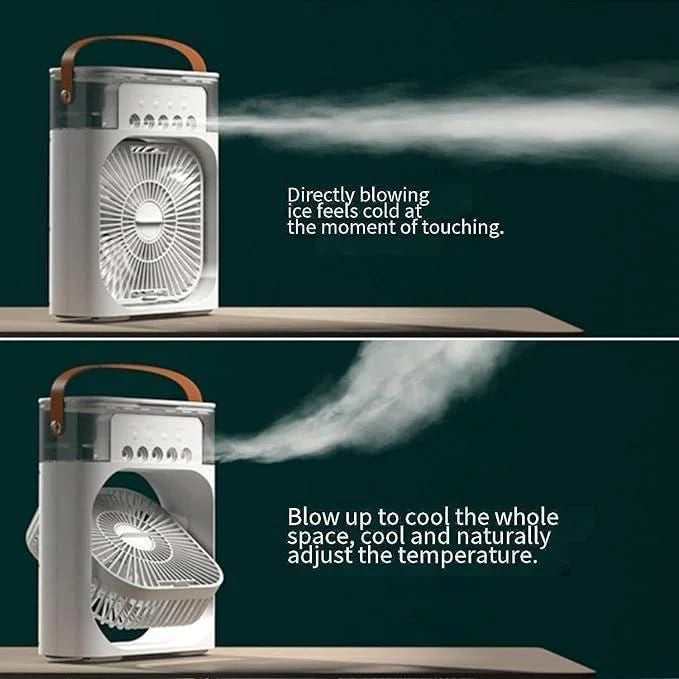 Multifunction Water Spray Mist Fan Air Cooler fan USB Electric Fan Portable Fan Air Conditioner Humidifier Fan for Home