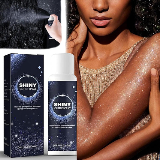 Professional Glitter Hair Spray, Glitter Spray For Body, Hair And Cloth, Long Lasting Shiny Unlimited Charm, Waterproof, Holographic,